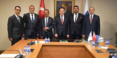 Bulanık'lı Başkanlardan DEVA Partisi Genel Başkanı Ali Babacan’a Ziyaret