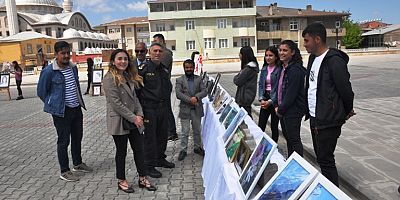 Bulanık Saidi Nursi Anadolu Lisesi'nden 19 Mayısa Özel Resim Sergisi