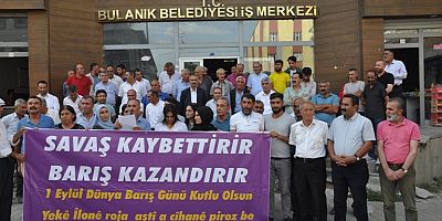 HDP’den,  1 Eylül Dünya Barış Gününün Basın Açıklaması
