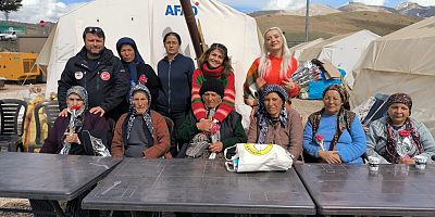 Kaymakam Ocak, Depremzede Kadınları Unutmadı